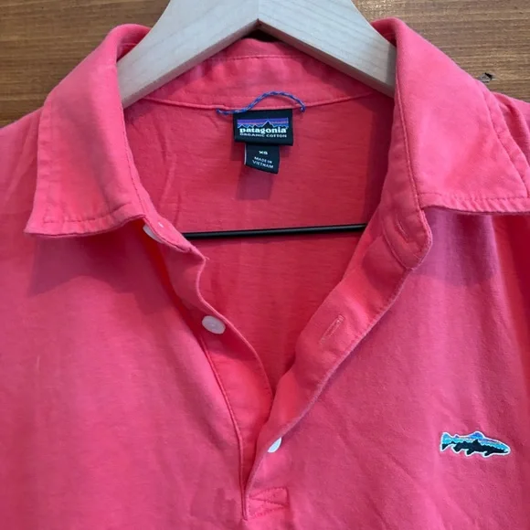 Patagonia Mens XS Organic Cotton Polo Shirt - Picture 2 of 6
